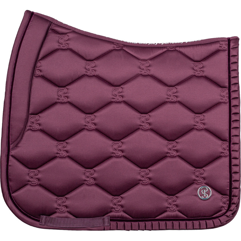 2025 PS Of Sweden Sattel Pad Dressur Rüsche 1110 - 055 - 381 - Plum